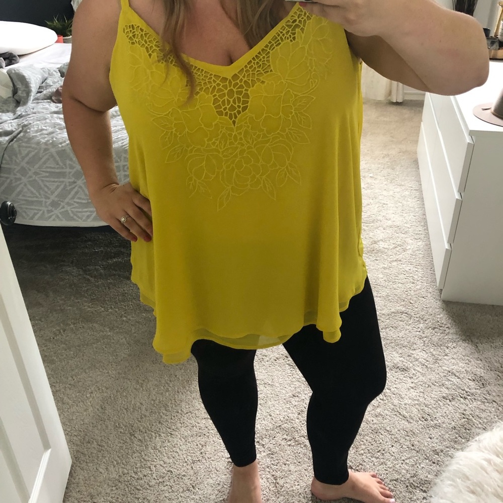 Lace Embroidered Cami